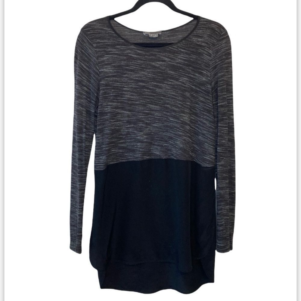 Vince Sheer Bottom Long Sleeve Top